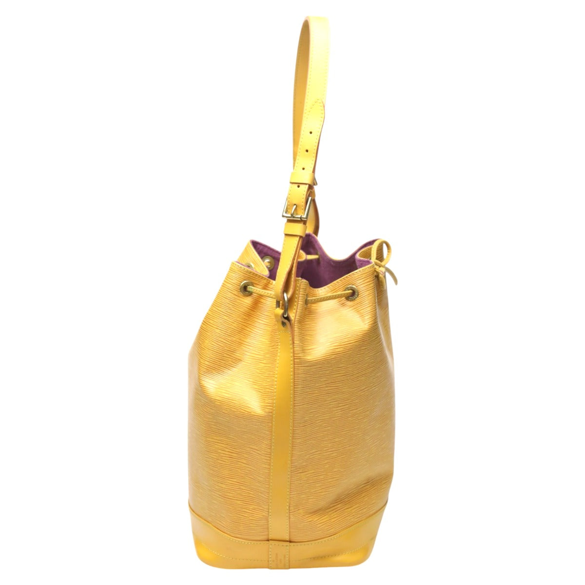 LOUIS VUITTON Shoulder Bag M44009 Epi Leather yellow Drawstring type Shoulder Bag Epi Noe unisex(Unisex)