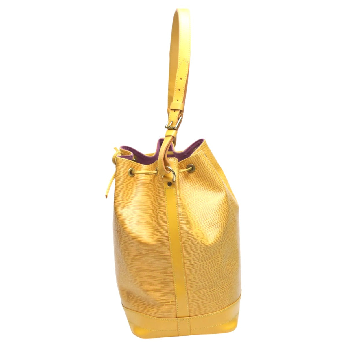 LOUIS VUITTON Shoulder Bag M44009 Epi Leather yellow Drawstring type Shoulder Bag Epi Noe unisex(Unisex)