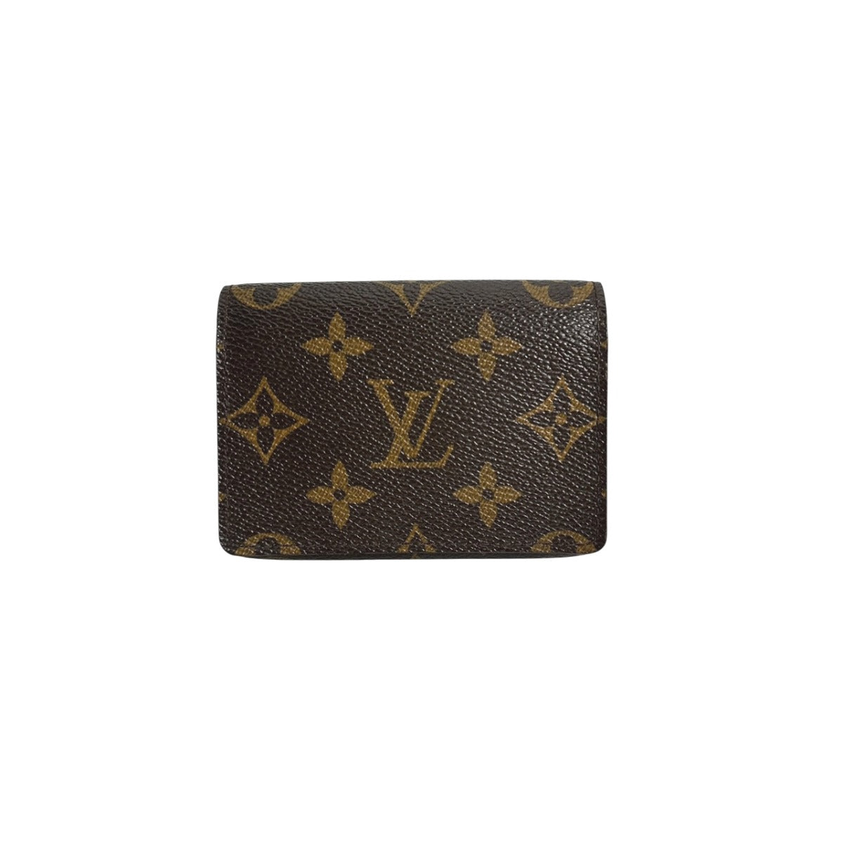 LOUIS VUITTON name card holder M62920 Monogram canvas Brown LV Monogram Anne Vert Cult De Visit