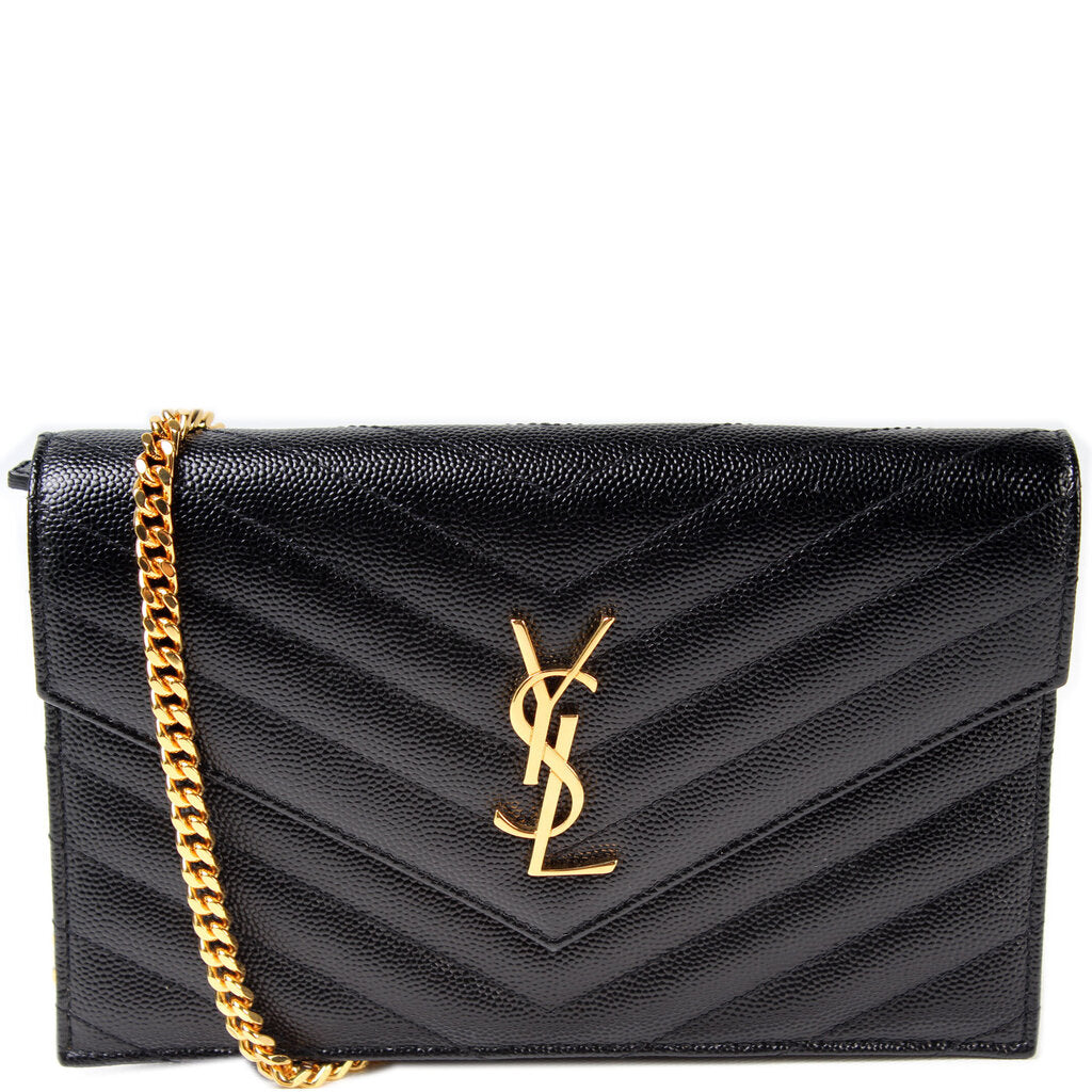 Saint Laurent Envelope Chain Wallet 393953 Bag