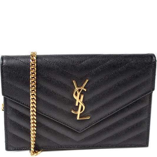 Saint Laurent Envelope Chain Wallet 393953 Bag