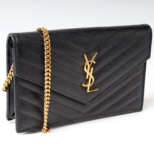 Saint Laurent Envelope Chain Wallet 393953 Bag