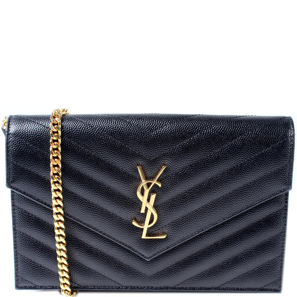 Saint Laurent Envelope Chain Wallet 393953 Bag