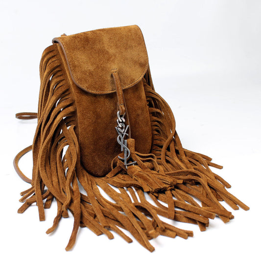 Saint Laurent Anita Toy Fringe 425145 Bag