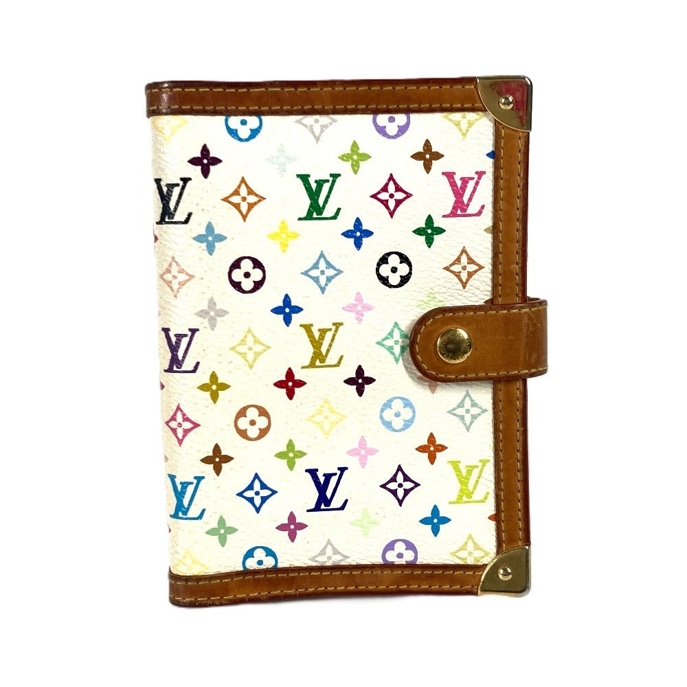 LOUIS VUITTON Notebook cover R20896 Monogram multicolor canvas white Monogram multicolor Agenda PM