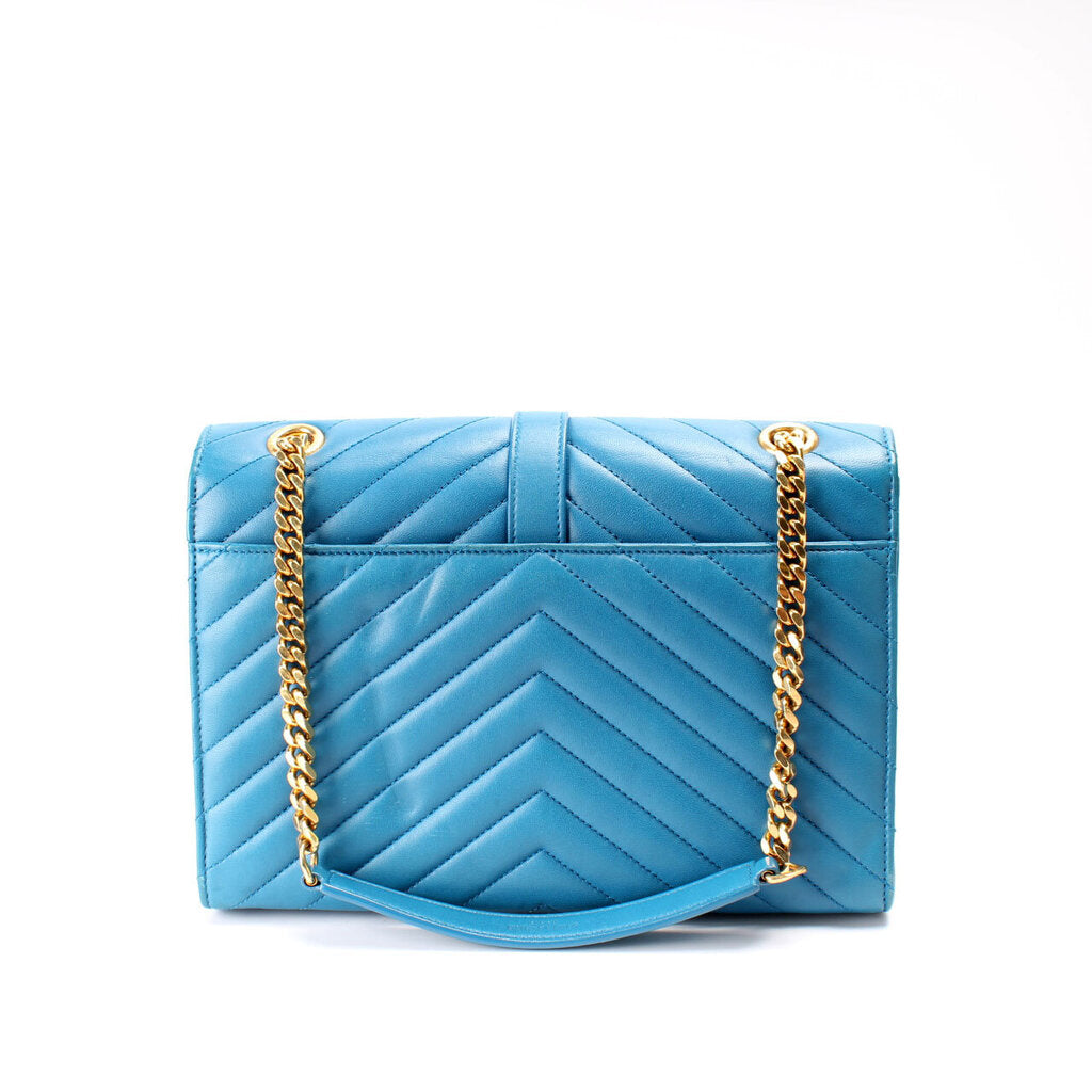Saint Laurent Chevron Envelope Medium 381667 Bag
