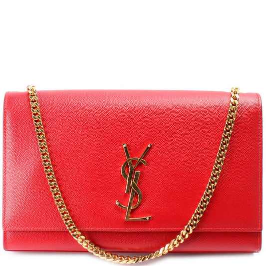 Saint Laurent Kate Satchel Grain Medium 364021 Bag