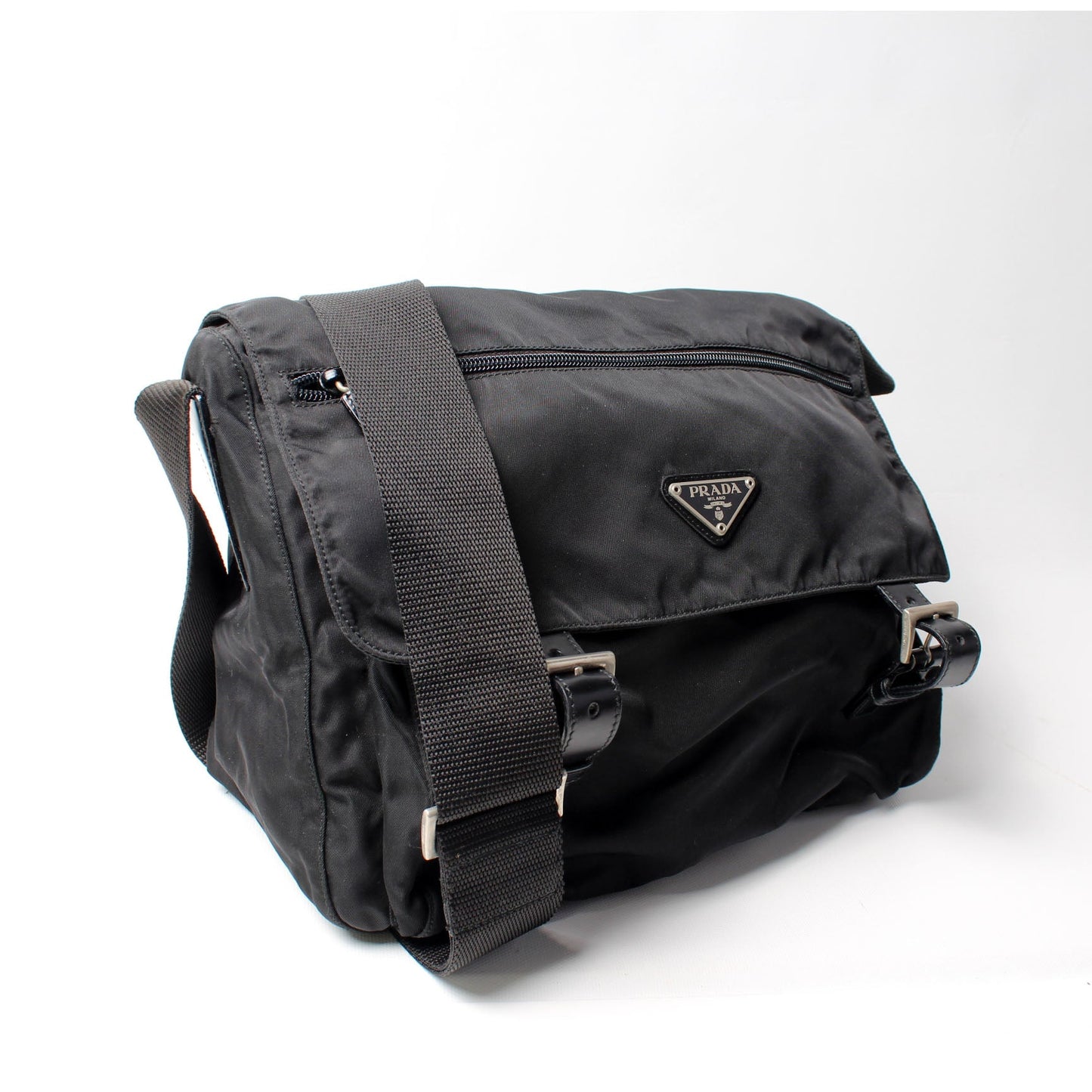 Prada Tessuto Nylon Messenger Bag