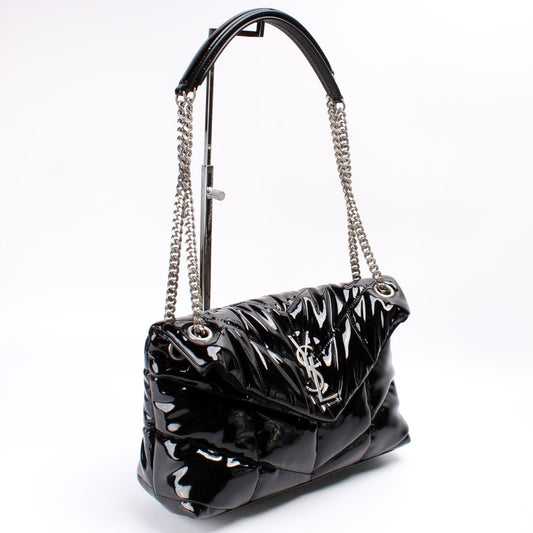 Saint Laurent Puffer Small Patent 577476 Bag