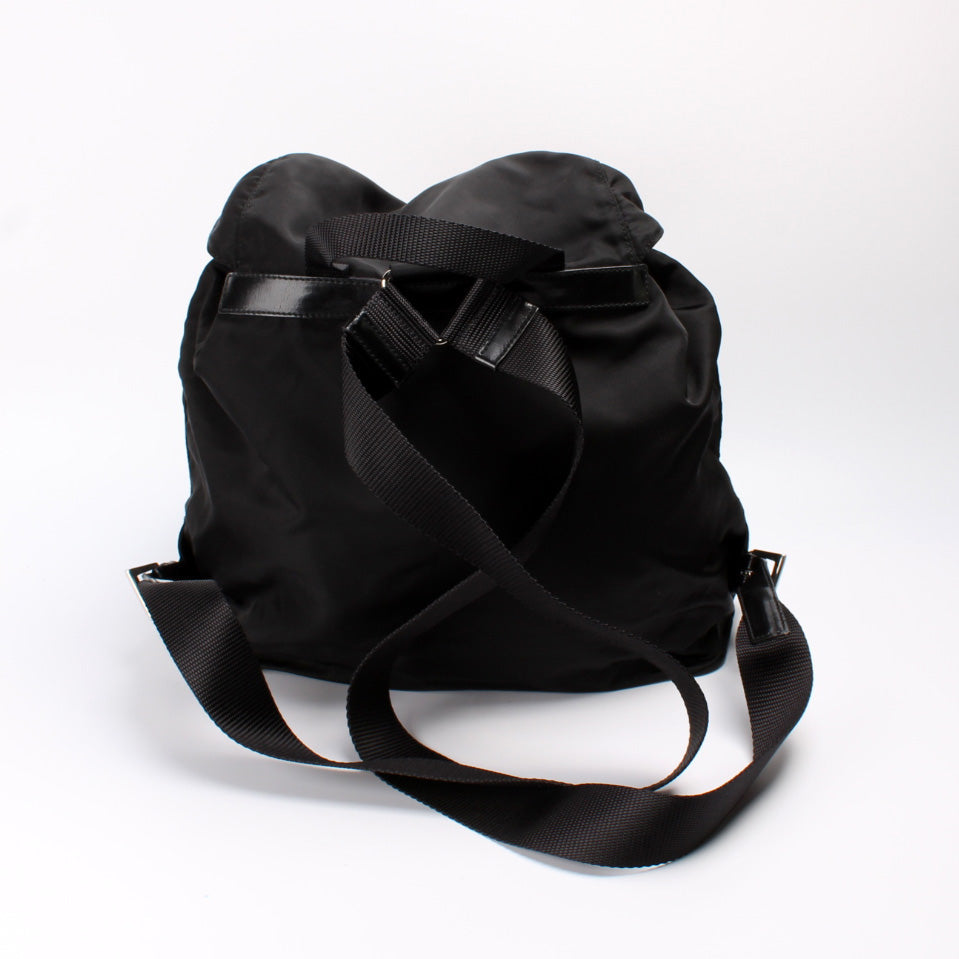 Prada Vintage Nylon Backpack Large Bag