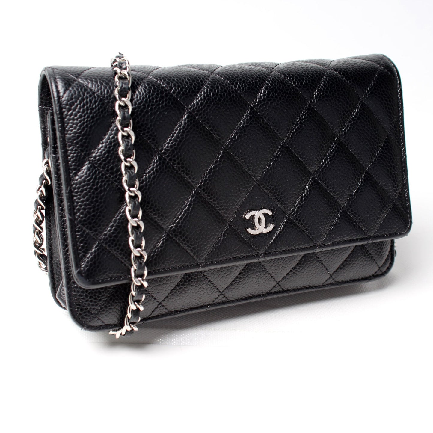 Chanel WOC Classic Quilted Caviar 27M Bag