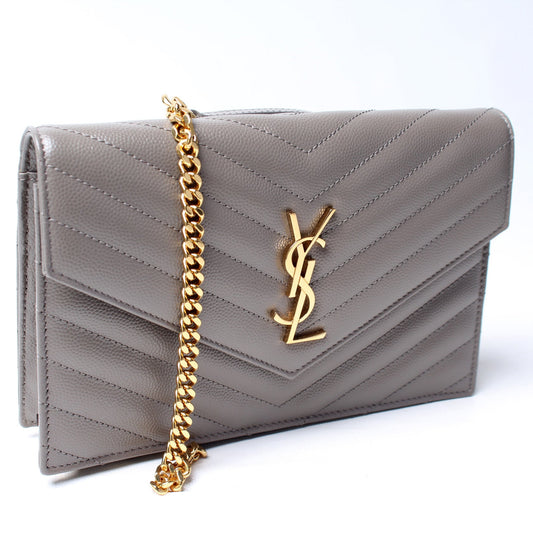 Saint Laurent Envelope Chain Wallet 393953 Bag