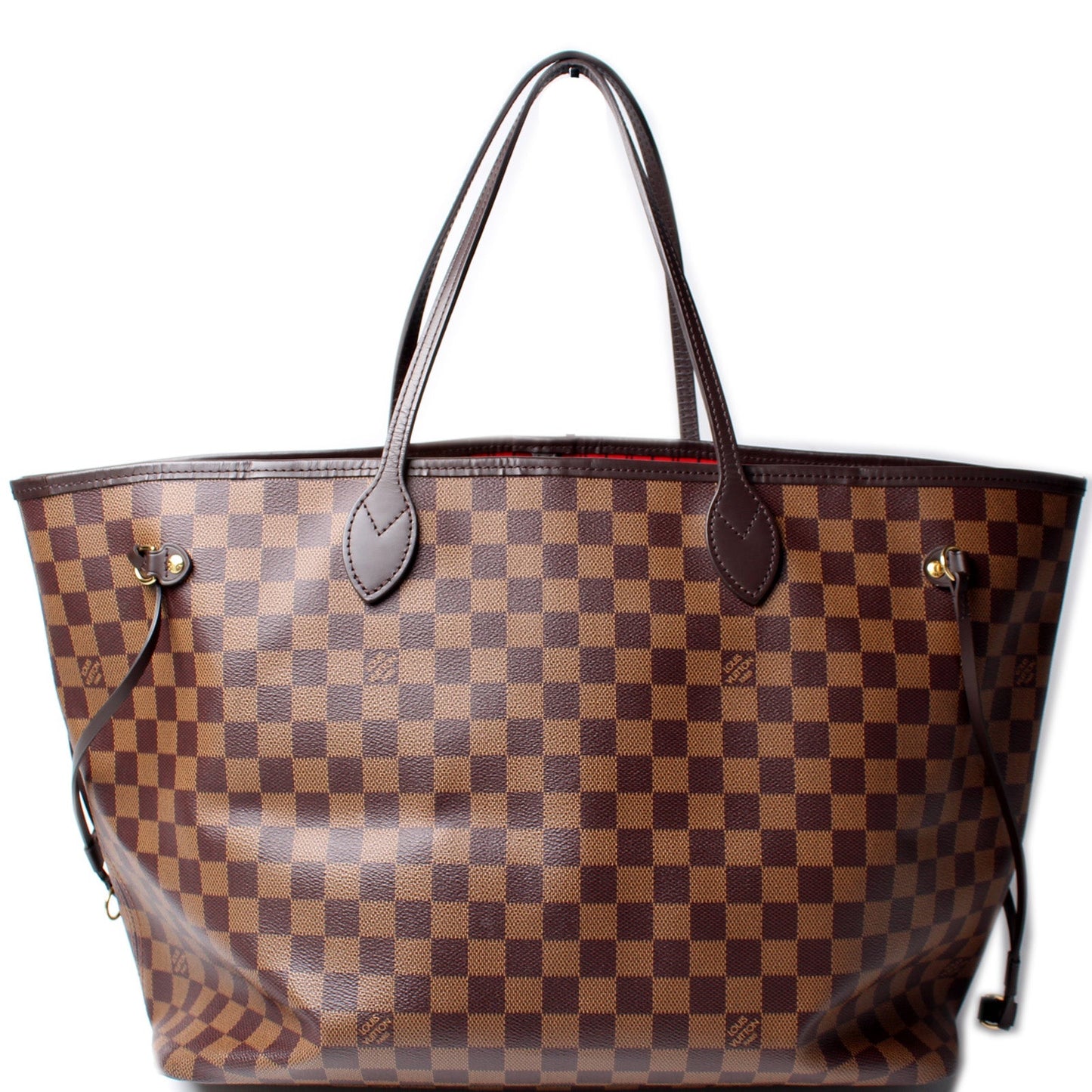 Louis Vuitton Neverfull GM W/ Wallet Damier Ebene