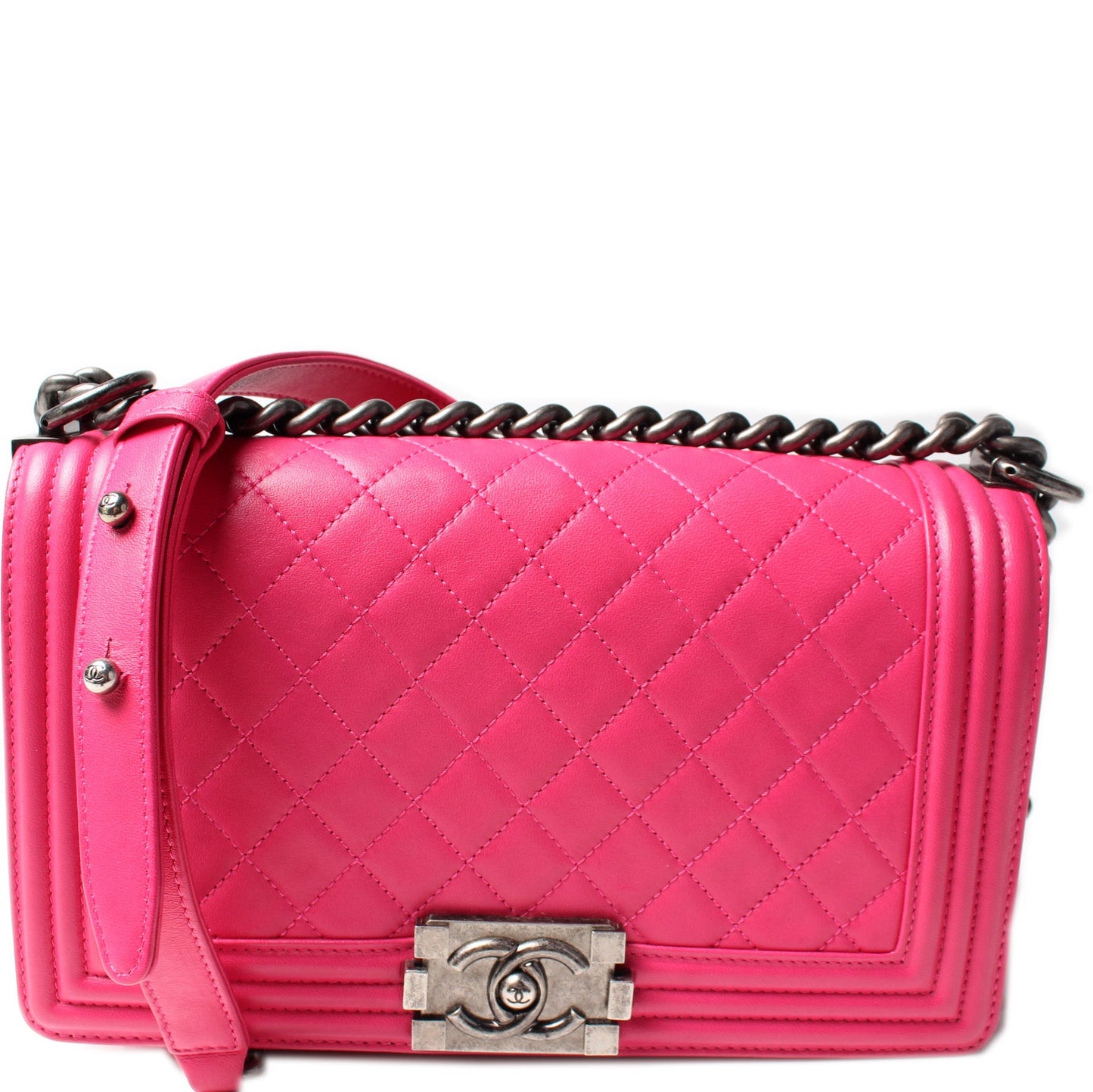 Chanel Boy Flap Medium Old Lambskin 19M Bag