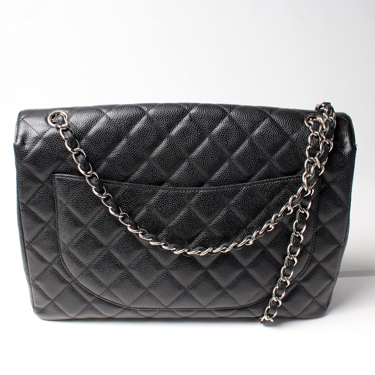 Chanel Classic Flap Maxi Caviar 10-13M Bag