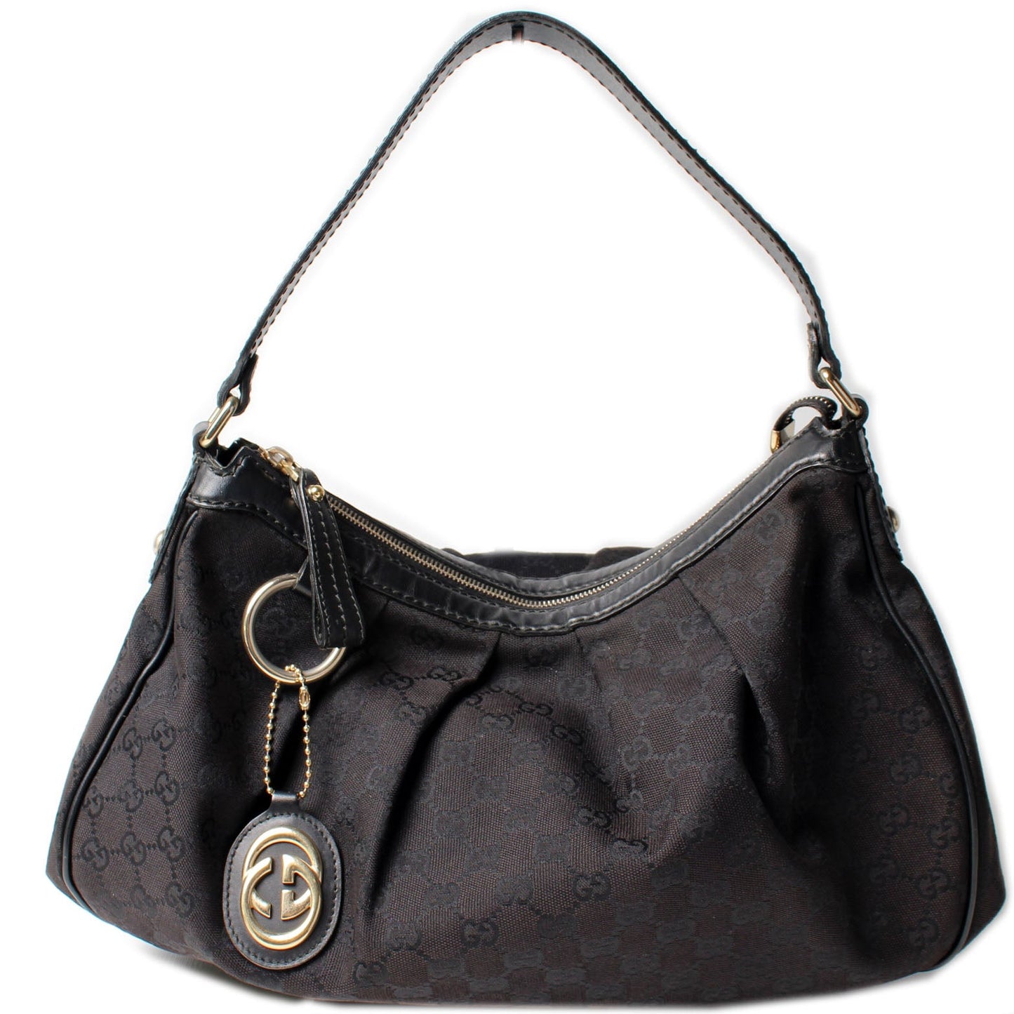 Gucci 232955 Sukey Canvas Hobo Medium Bag