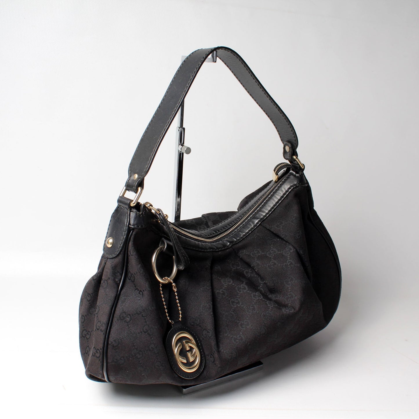 Gucci 232955 Sukey Canvas Hobo Medium Bag