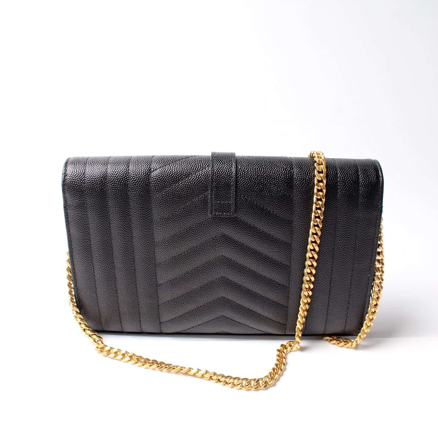 Saint Laurent 620280 Chain Wallet Mix Matelasse Bag