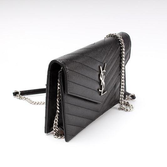 Saint Laurent Envelope Chain Wallet 393953 Bag