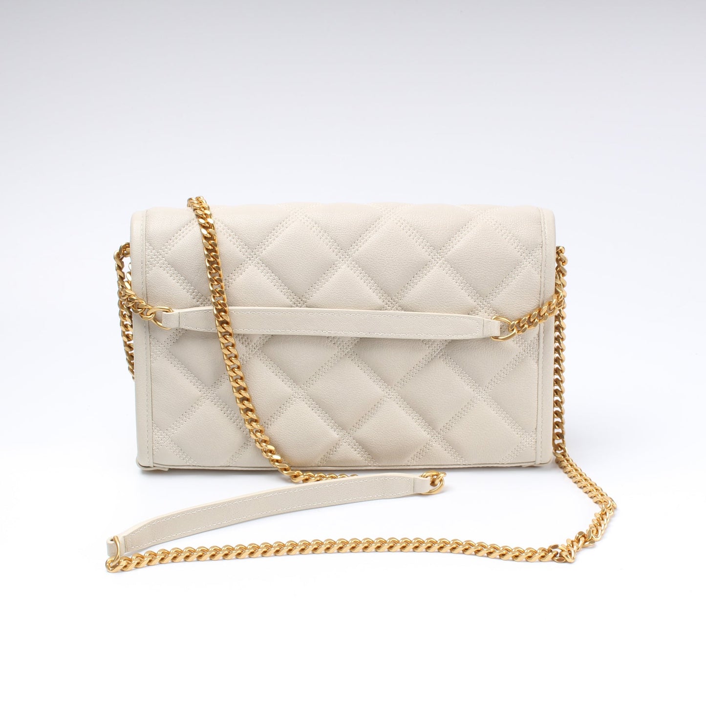Saint Laurent Becky Chain Wallet In Quilted Lambskin 585031 Bag