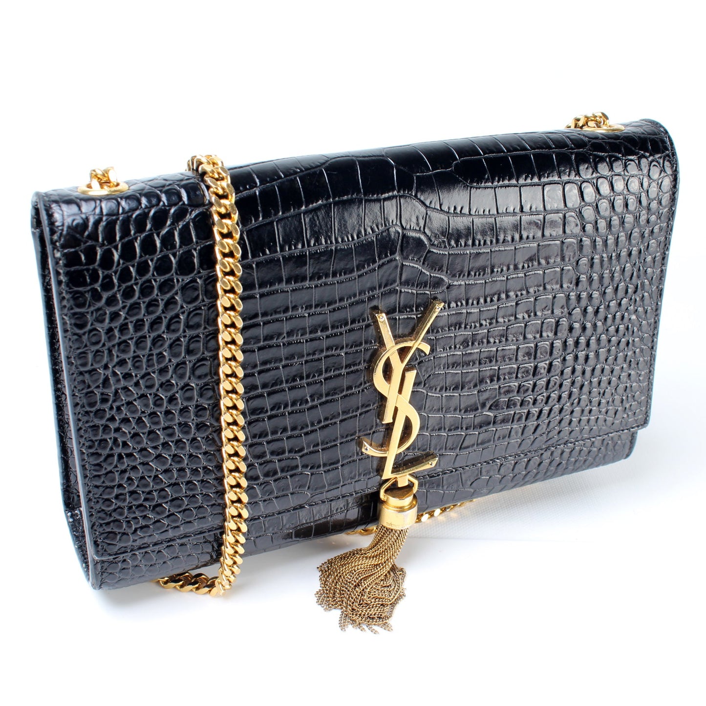 Saint Laurent Kate Tassel Satchel Medium Bag