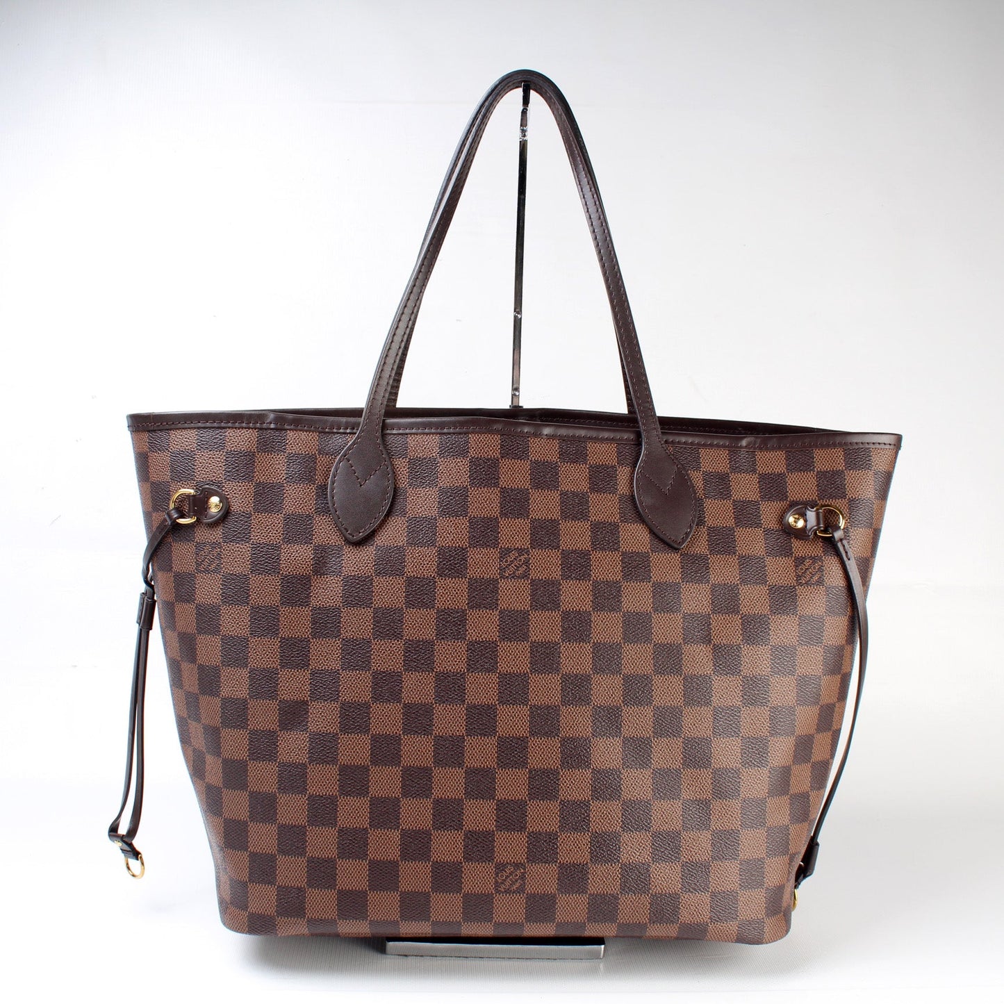 Louis Vuitton Neverfull With Wallet MM Damier Ebene