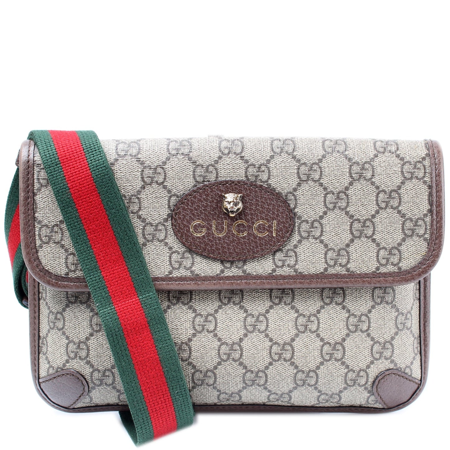 Gucci 493930 GG Supreme Neo Web Belt Bag