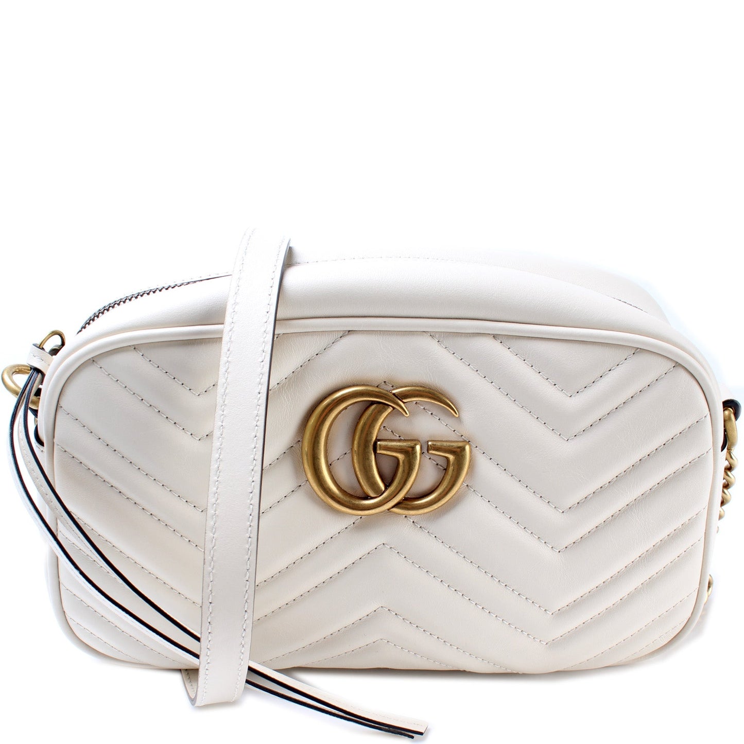 Gucci 447632 Marmont Small Leather Camera Bag