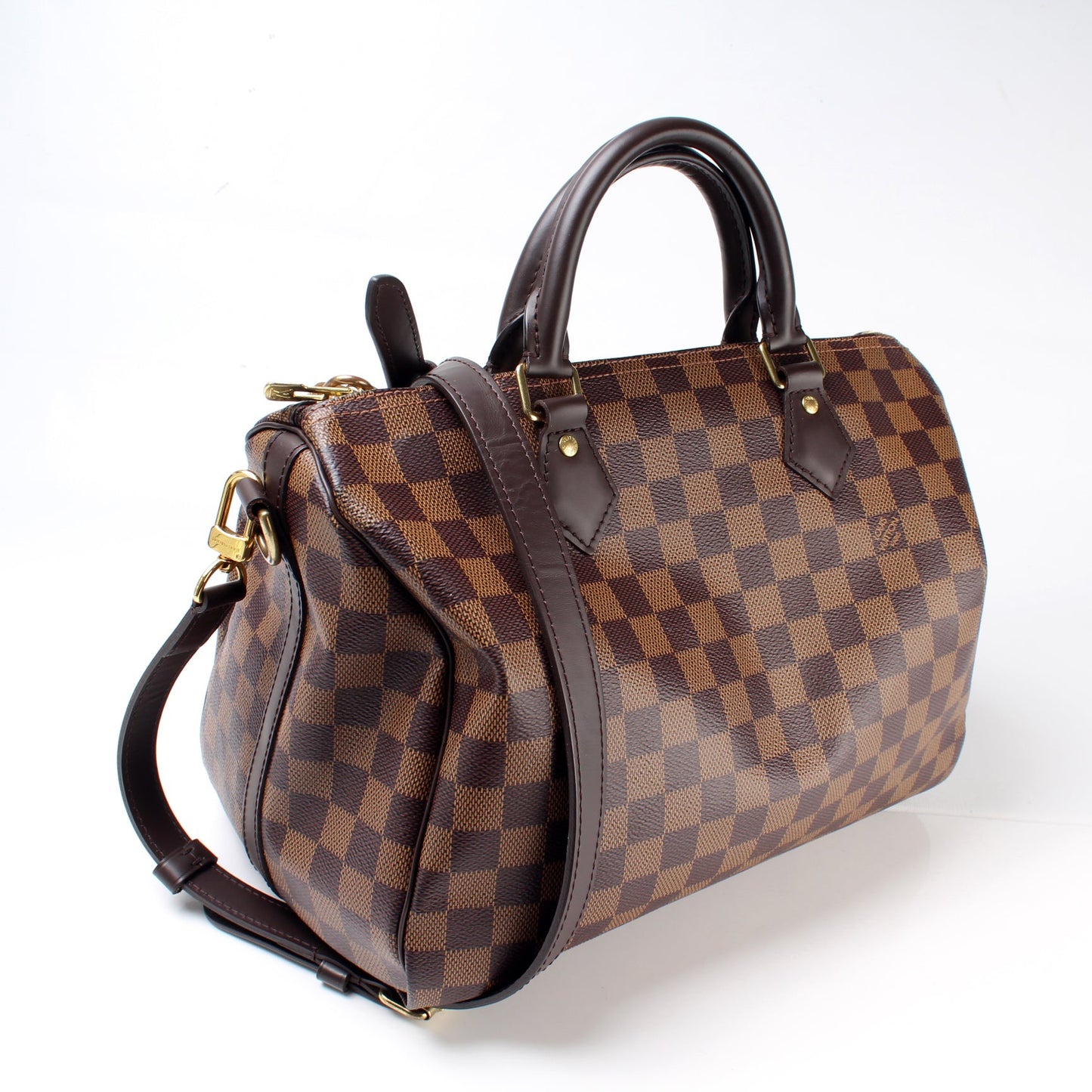 Louis Vuitton Speedy 30 Bandouliere Damier Ebene