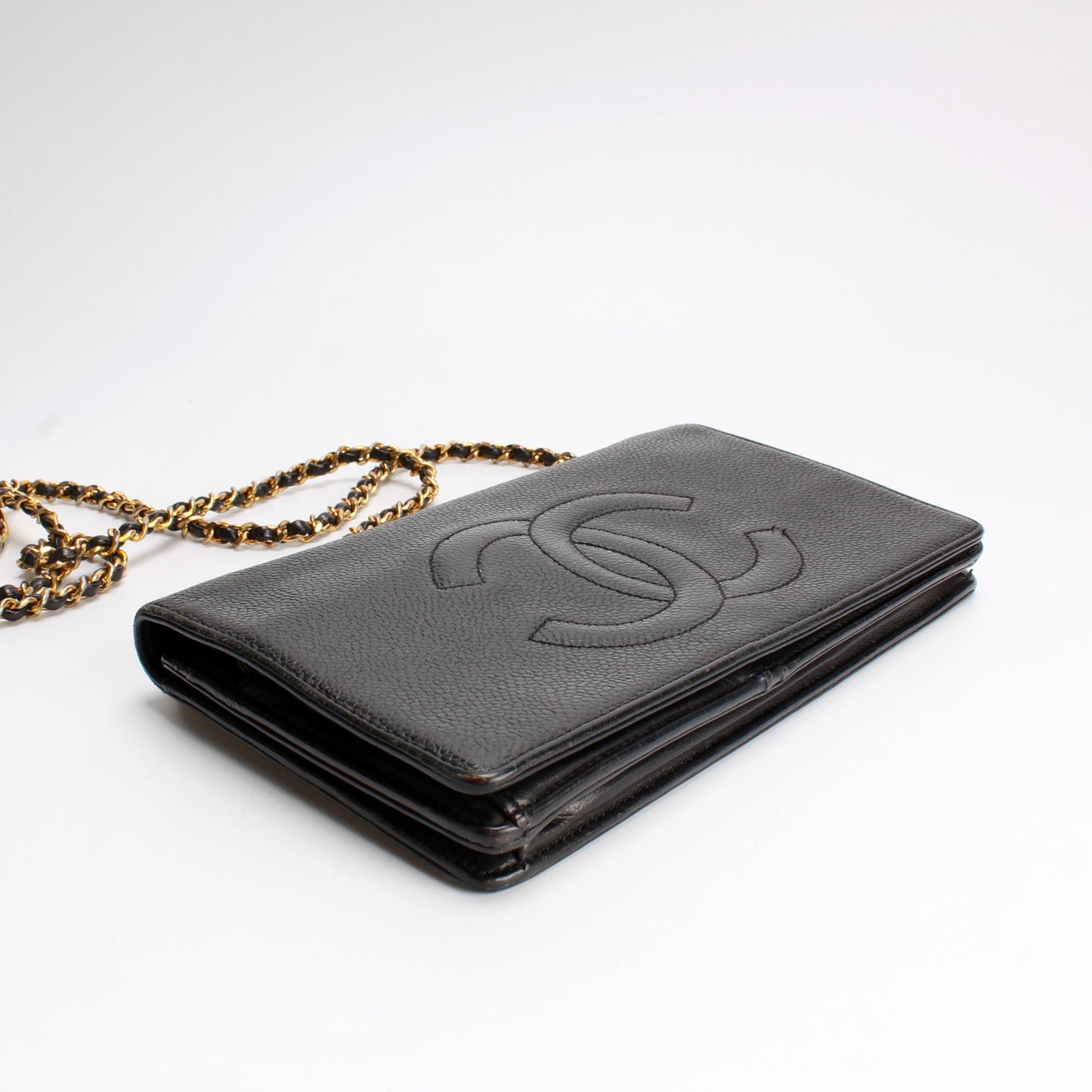Chanel Vintage Timeless CC WOC Caviar 4M Bag