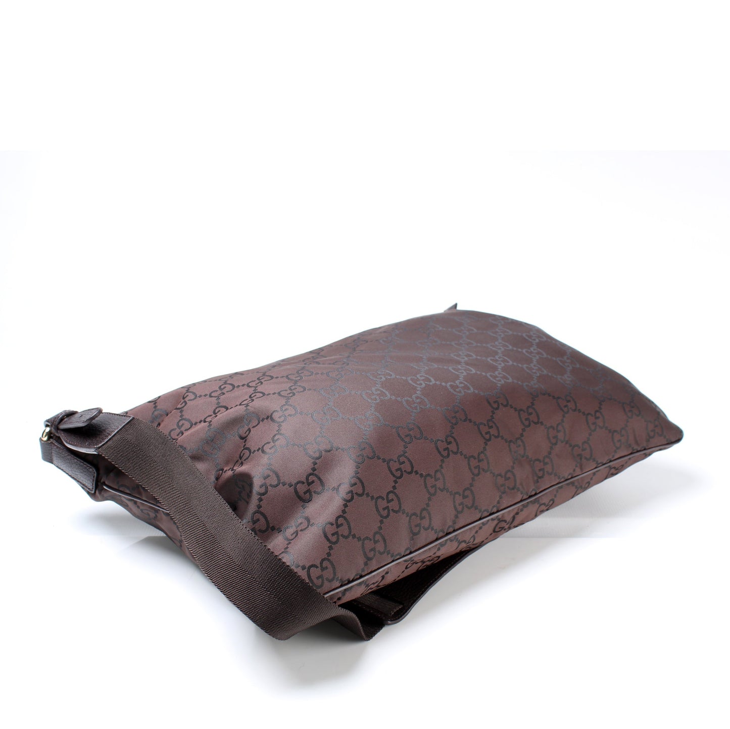 Gucci 190628 GG Nylon Messenger Bag