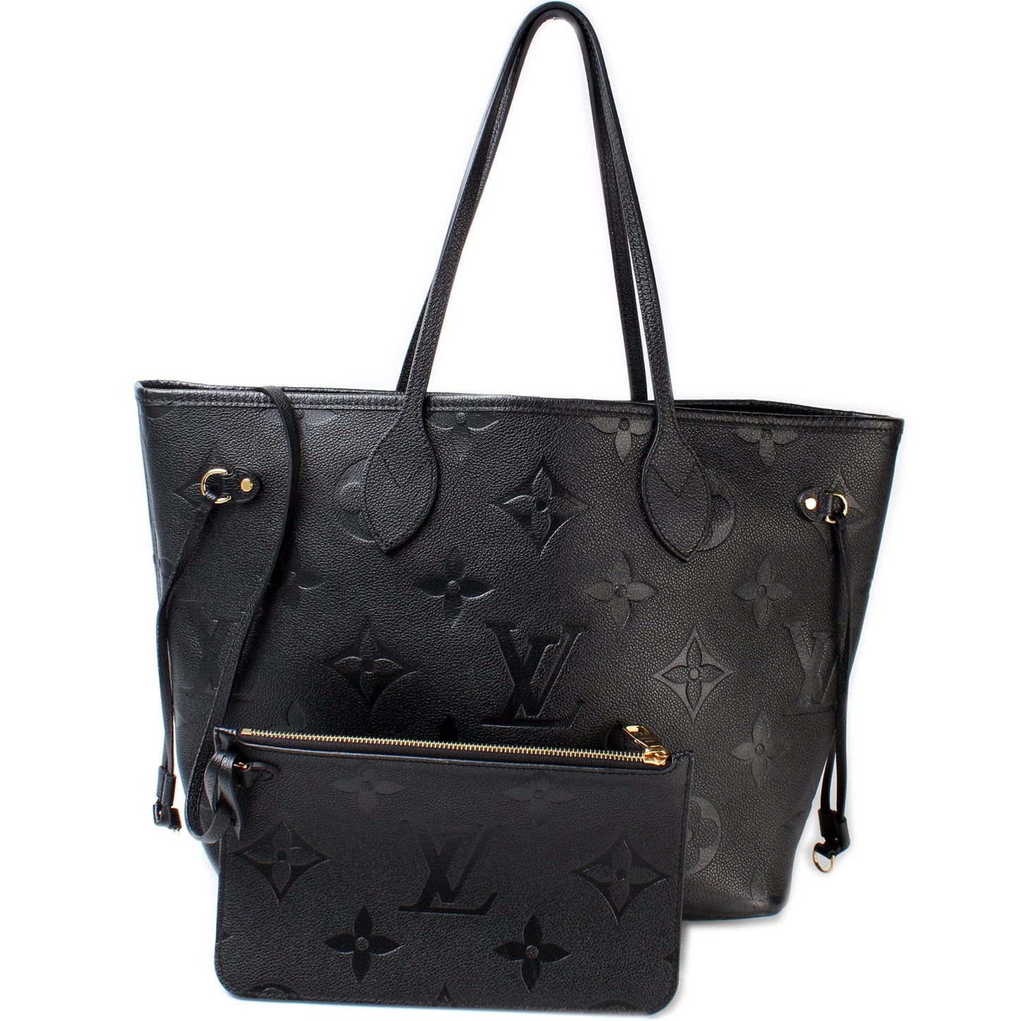 Louis Vuitton Neverfull MM W/ Wallet Empreinte