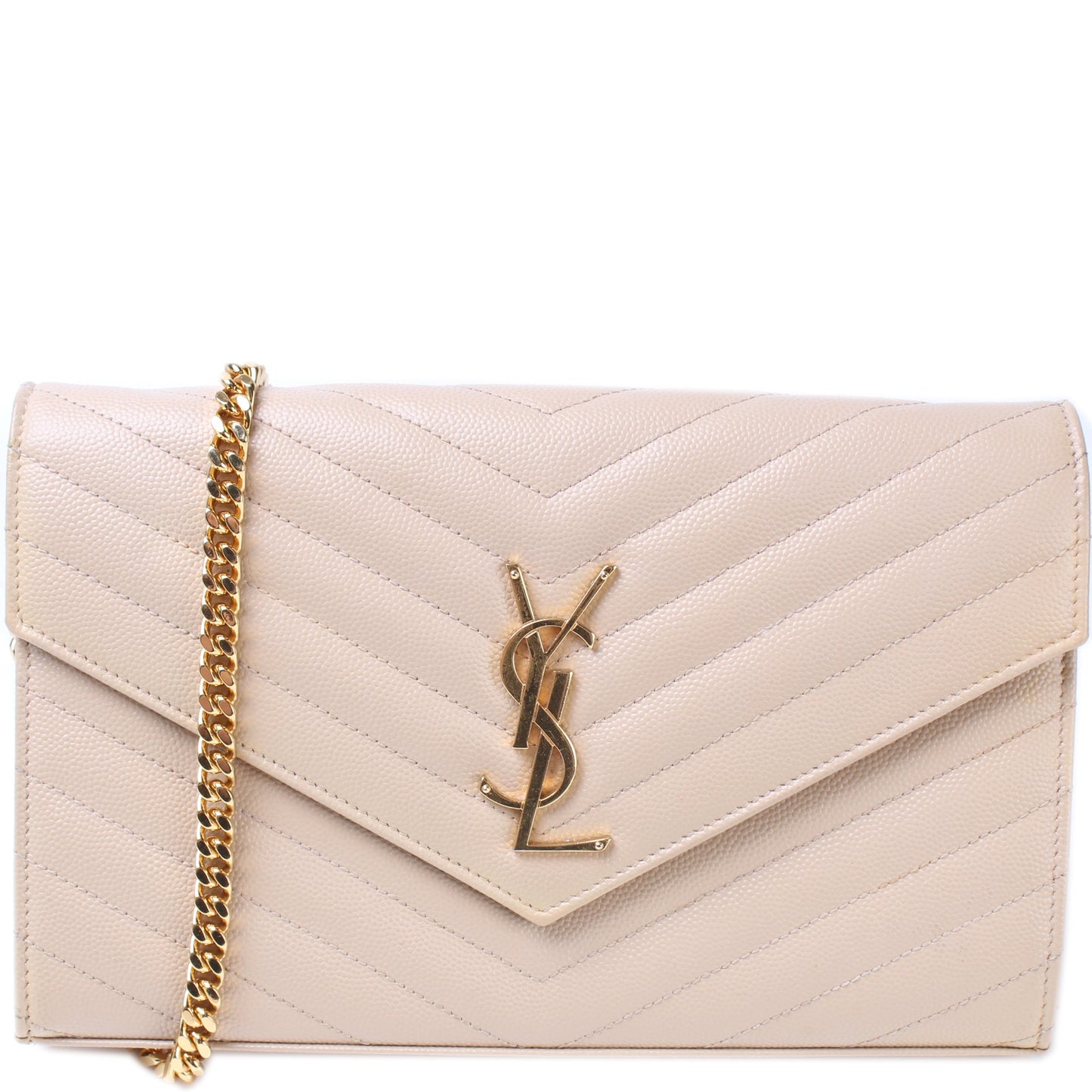 Saint Laurent Grain De Chain Wallet Bag