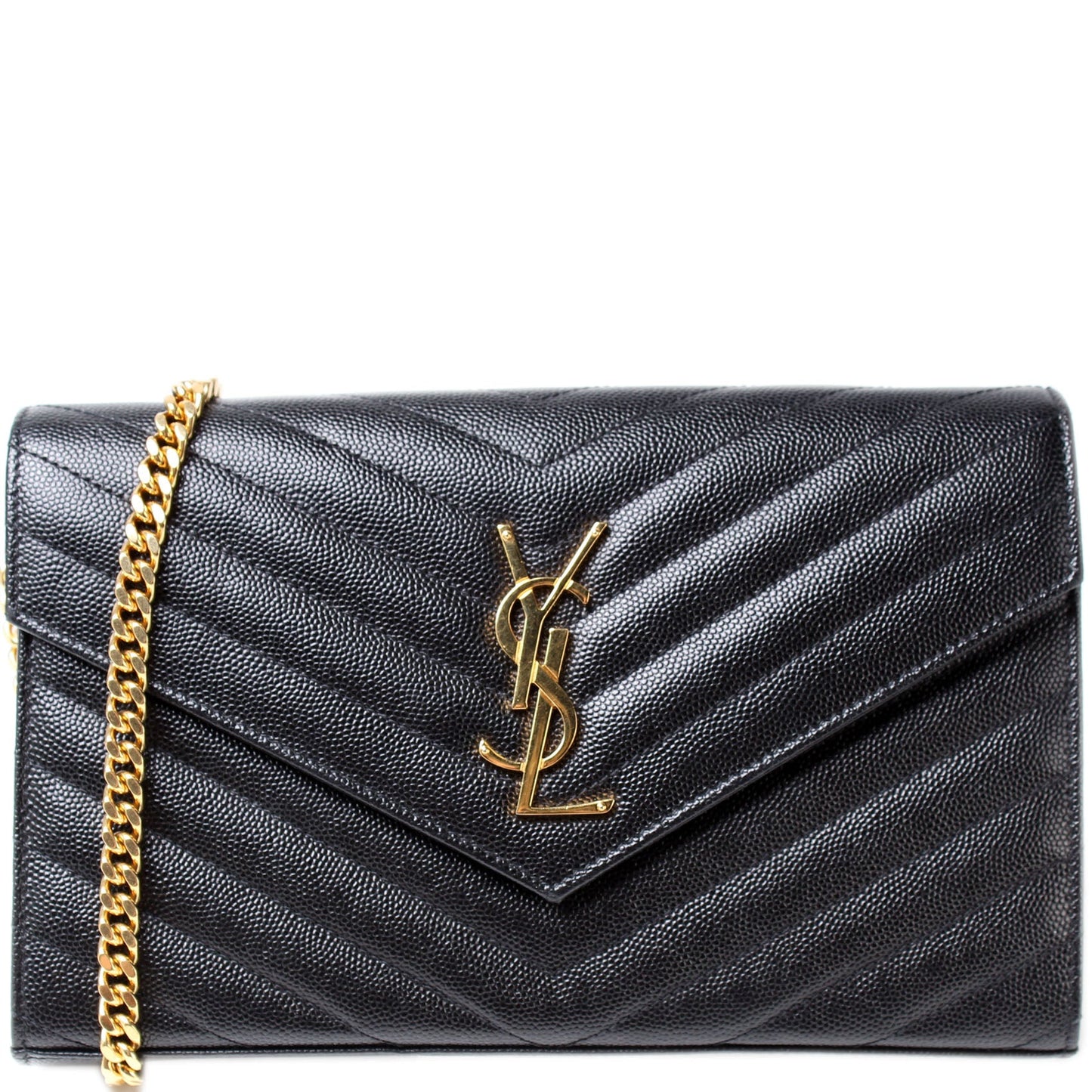 Saint Laurent Grain De Chain Wallet 377828 Bag