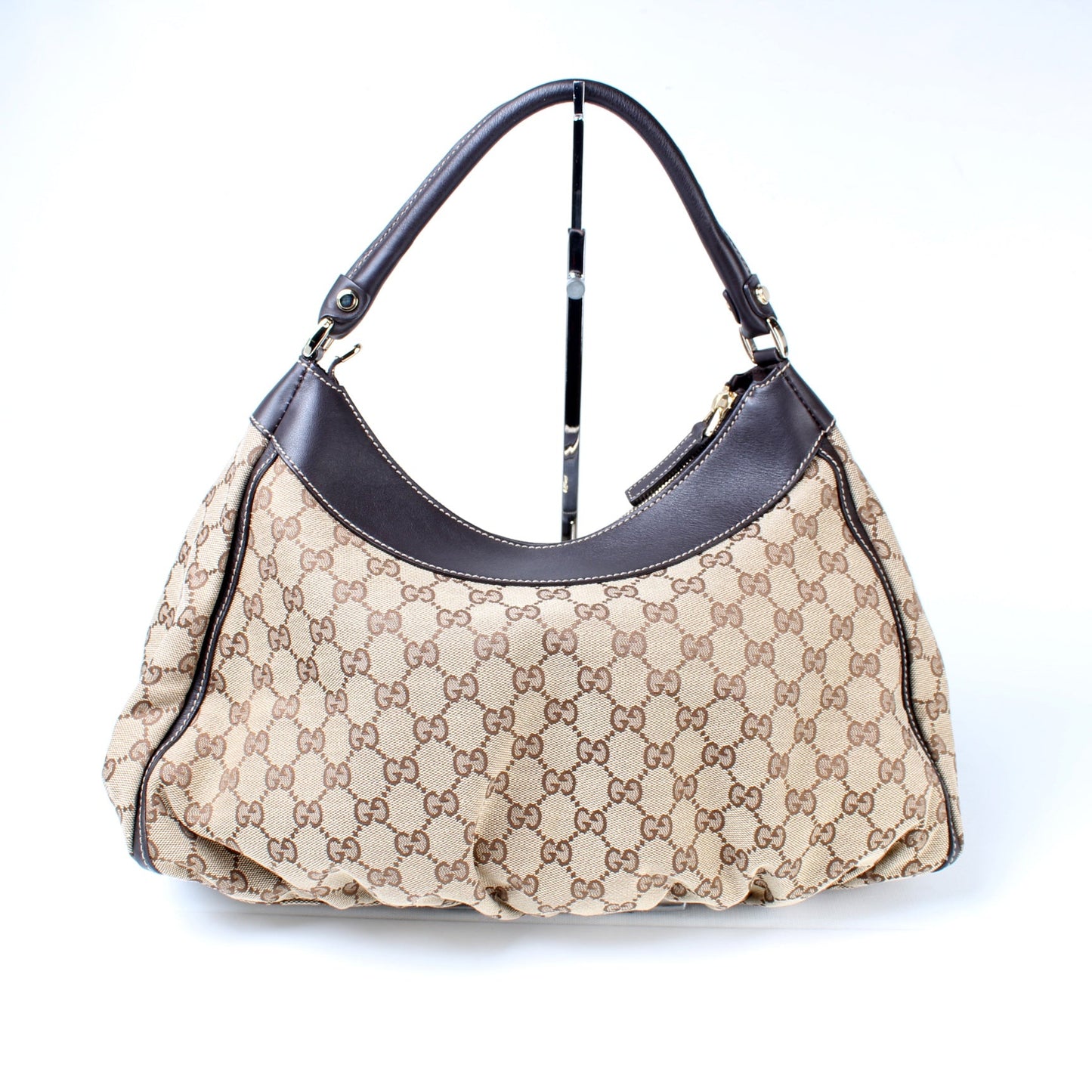 Gucci 189833 D Ring Hobo Bag