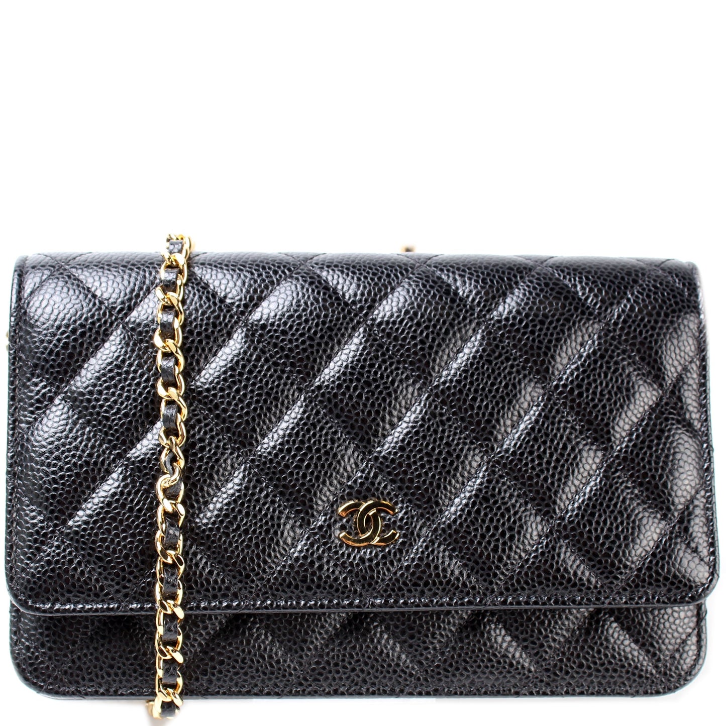 Chanel WOC Classic Quilted Caviar 28M Bag