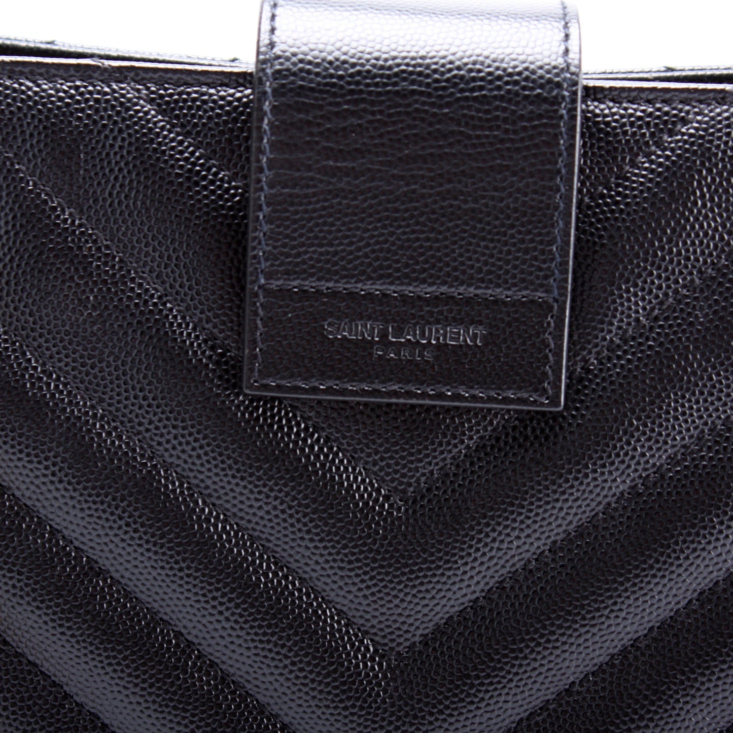 Saint Laurent Grain De Poudre Shopping Tote Bag