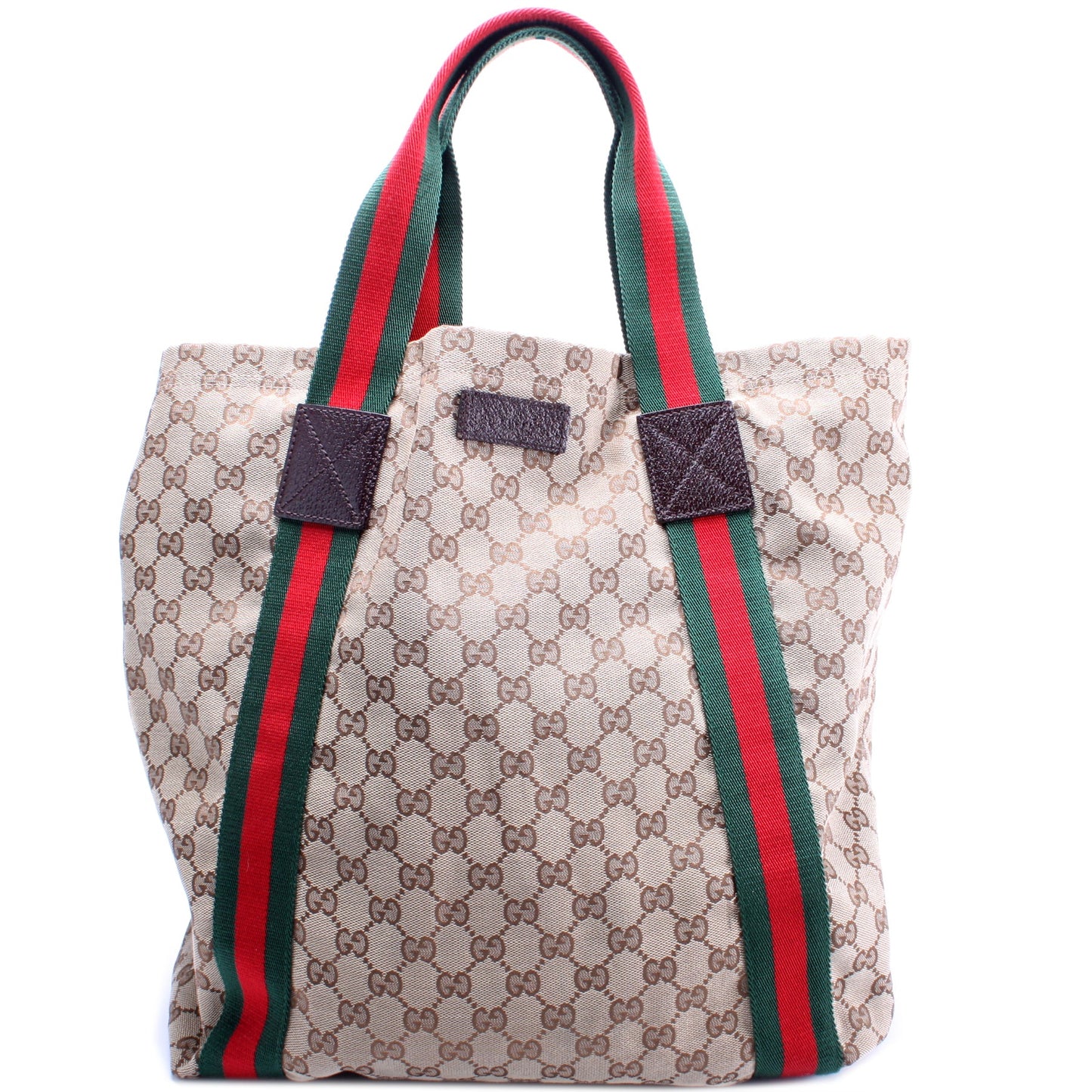 Gucci 189669 GG Canvas Tote Bag