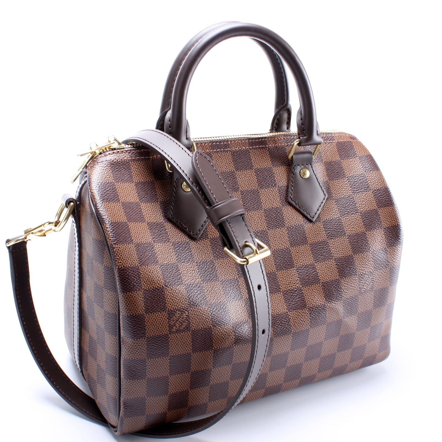 Louis Vuitton Speedy 25 Bandouliere Damier Ebene