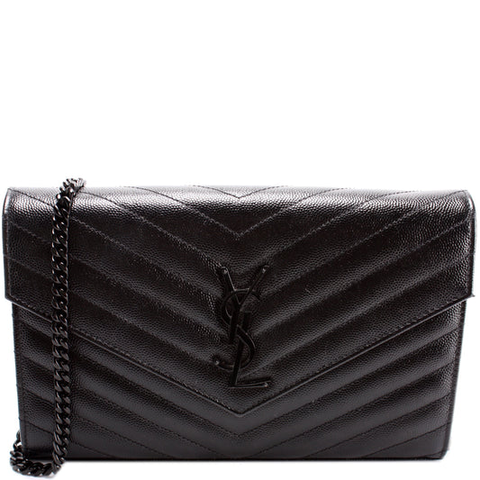 Saint Laurent Grain De Chain Wallet 377828 Bag