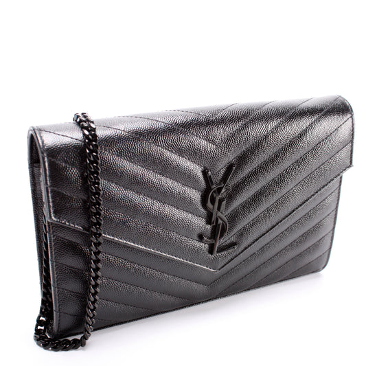 Saint Laurent Grain De Chain Wallet 377828 Bag