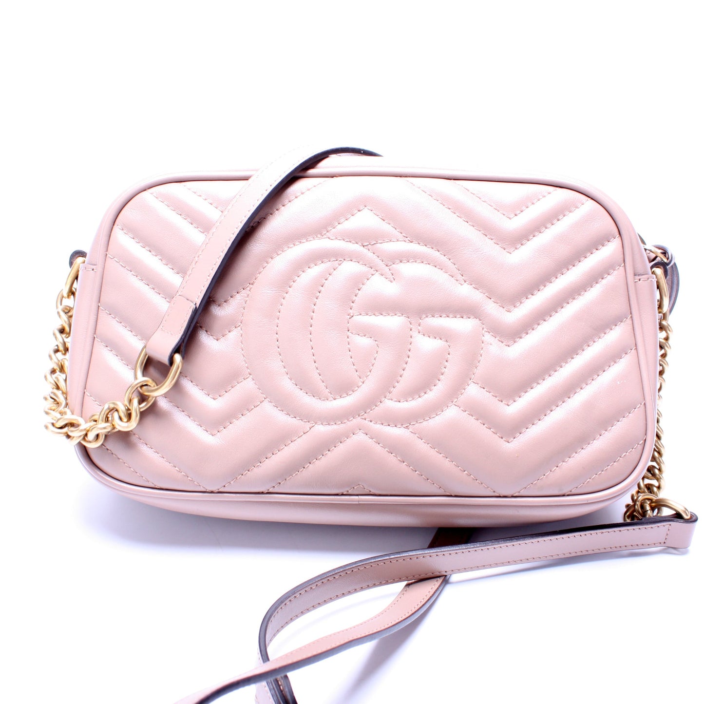 Gucci 447632 Marmont Small Leather Camera Bag