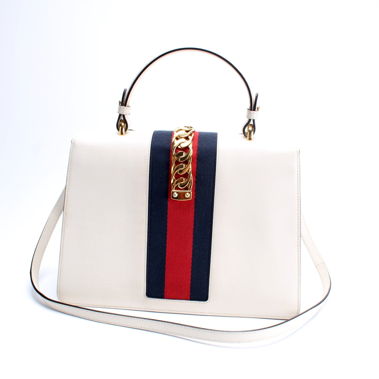 Gucci 431665 Sylvie Top Handle Medium Bag