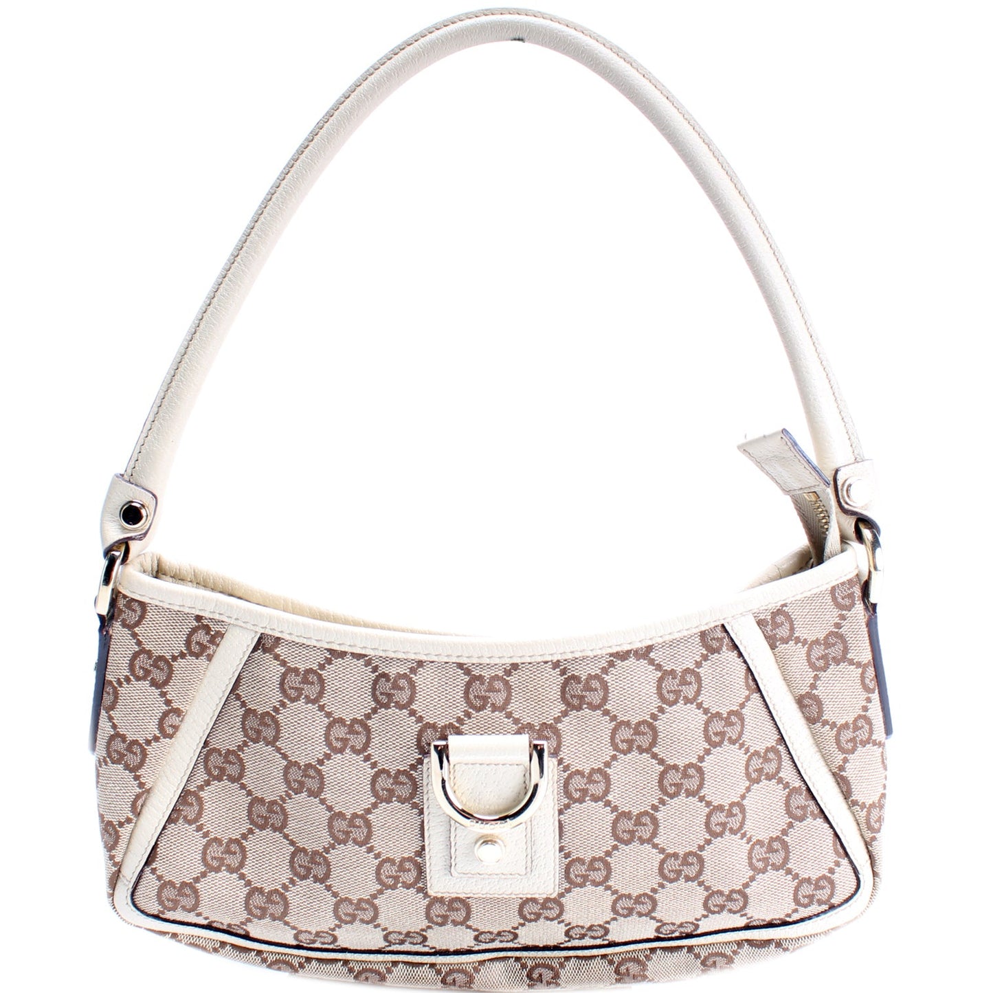 Gucci 130939 GG Canvas Abbey Pochette Bag