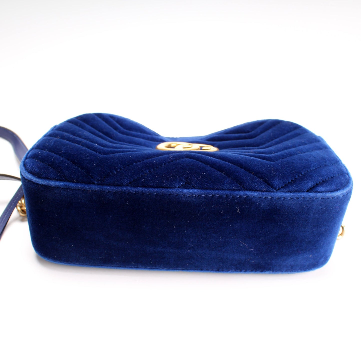 Gucci 447632 Marmont Small Velvet Camera Bag