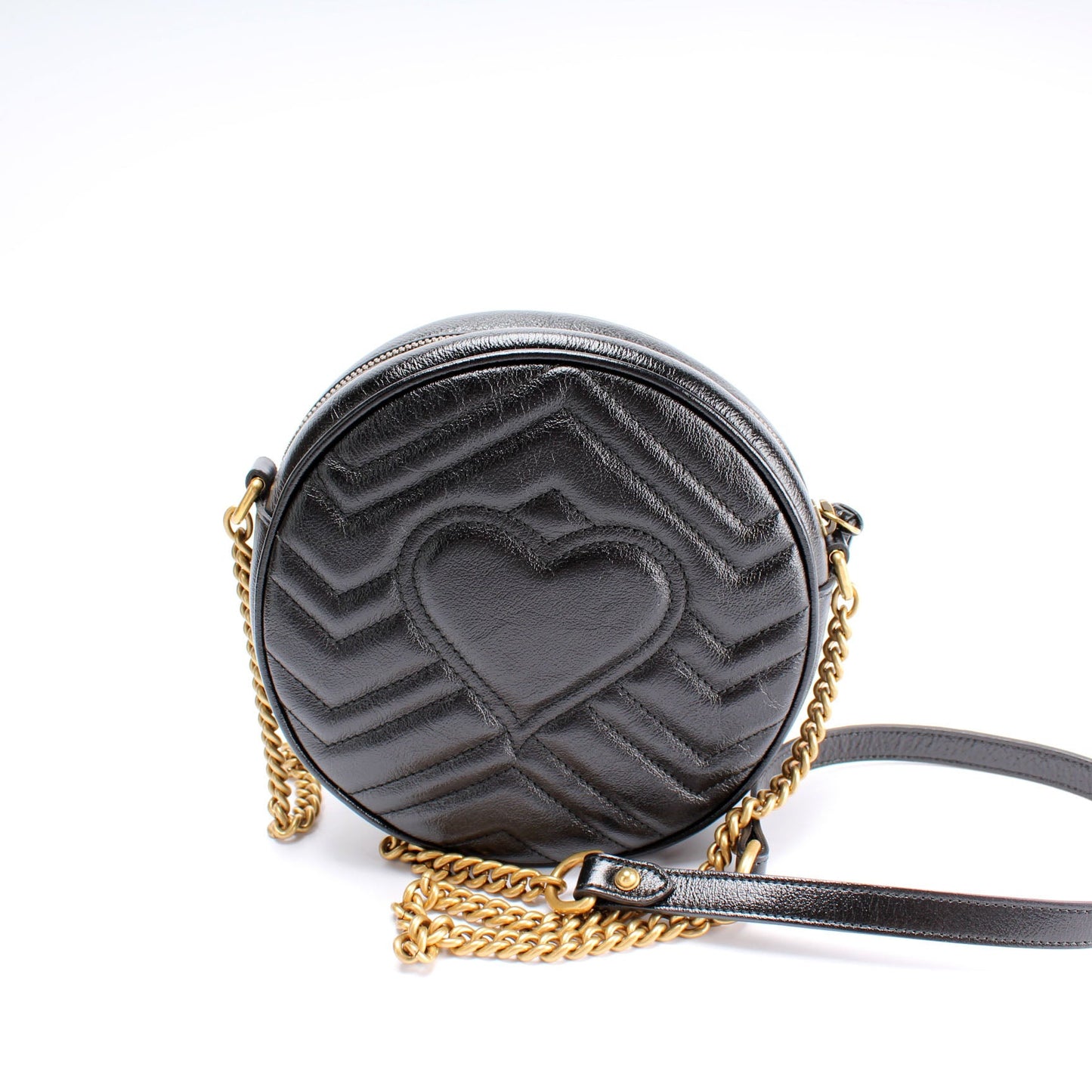 Gucci 550154 Marmont Mini Round Bag