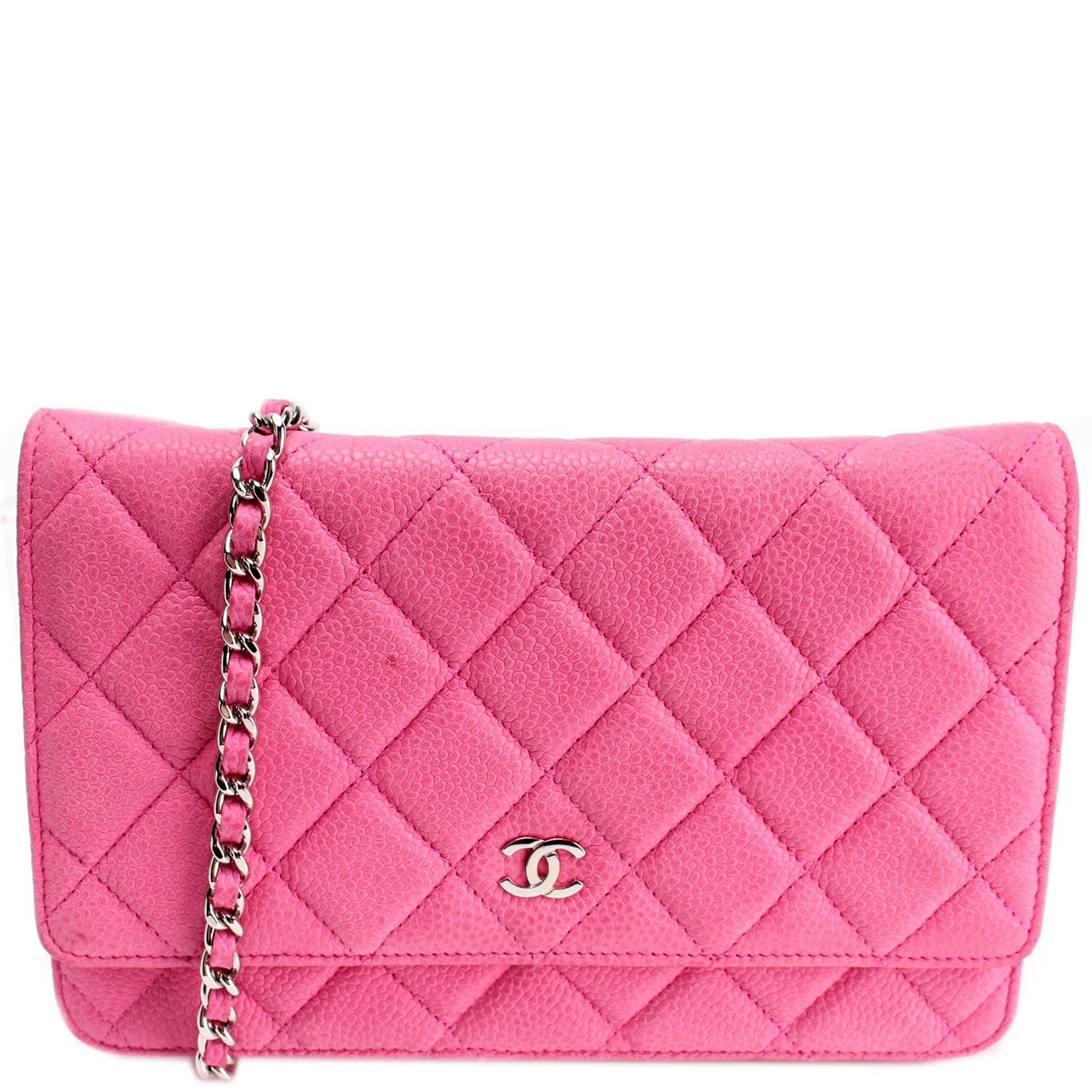 Chanel WOC Classic Quilted Matte Caviar 18M Bag