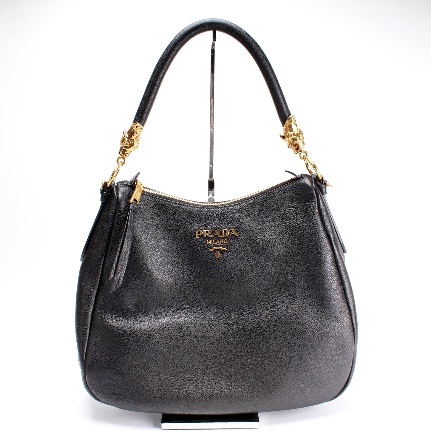 Prada Vitello Phenix Tiger Hobo Bag