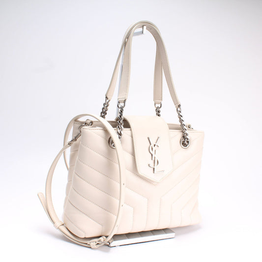 Saint Laurent Loulou Small Shopper Y Quilted Leather Bag