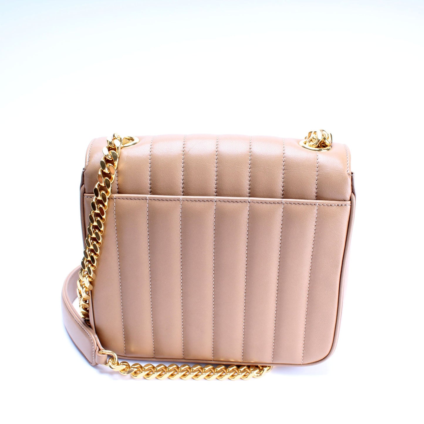 Saint Laurent Vicky Medium Chain Lambskin Bag